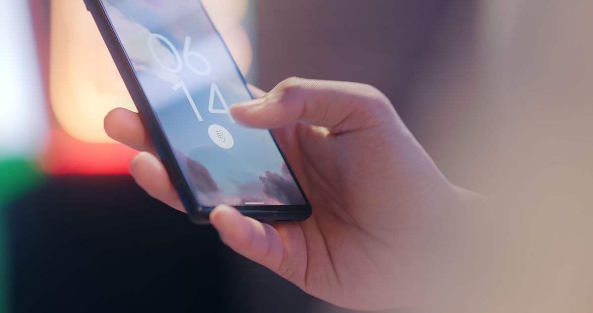 A thumb mid-scroll on a phone feed — the three seconds that decide everything